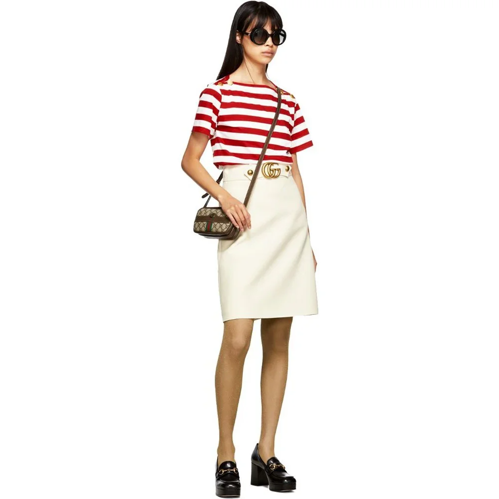 Gucci 3 Compartments Ophidia GG Supreme Mini Cross Body Bag - Picture 2 of 10